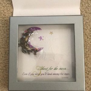 Moon & Star Pin/Brooch NIB